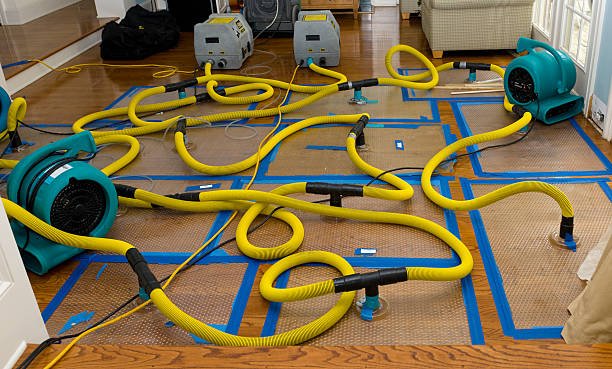 Professional Storm Water Damage Restoration technician working in Mount Pleasant, NC